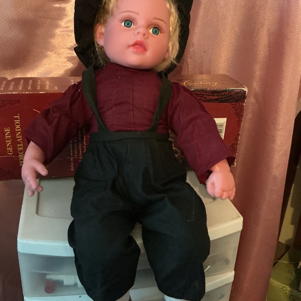 Amish boy.  New in box